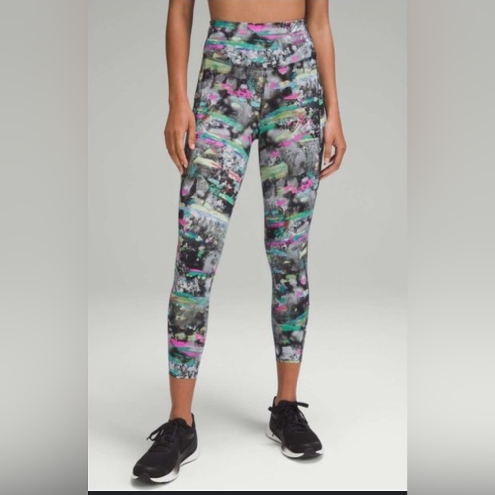 Lululemon fast/free HR tights 25” w/ pockets